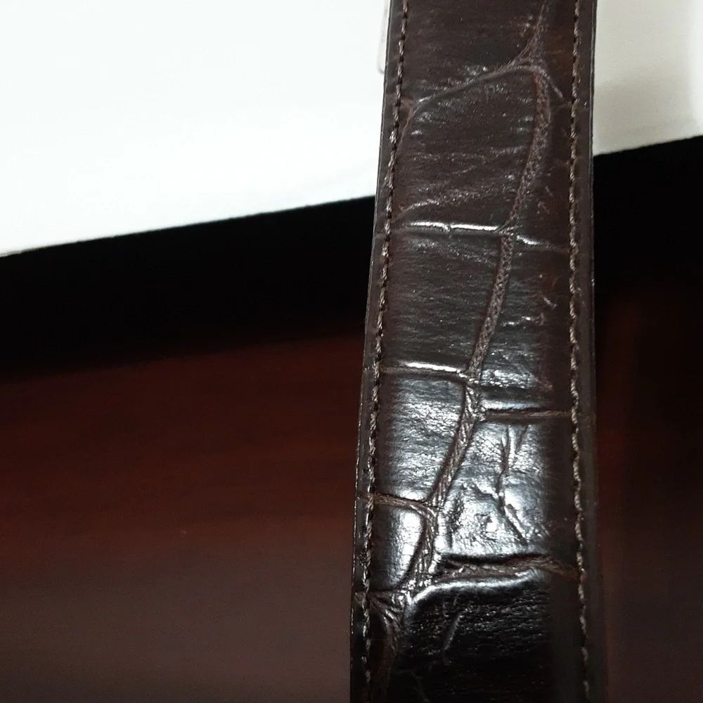 Brighton Women's‎ Leather Textures Detail Belt